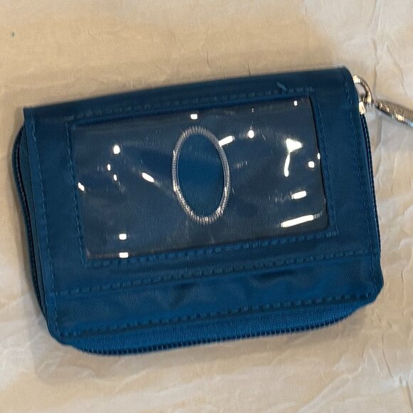 Big Skinny Polka Accordion card case, brand new, in teal blue - Picture 4 of 11